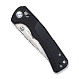 Slybolt | Black G10 + Blackwash 9Cr18MoV