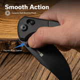 Slybolt | Green Micarta + Black 9Cr18MoV