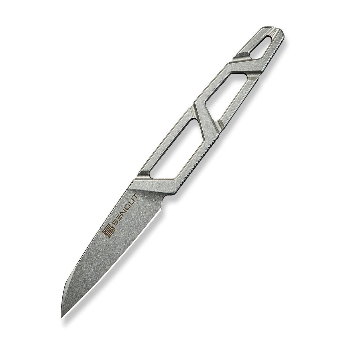 Texo - Fixed Blade | Skeletonised Stonewash 9Cr18MoV