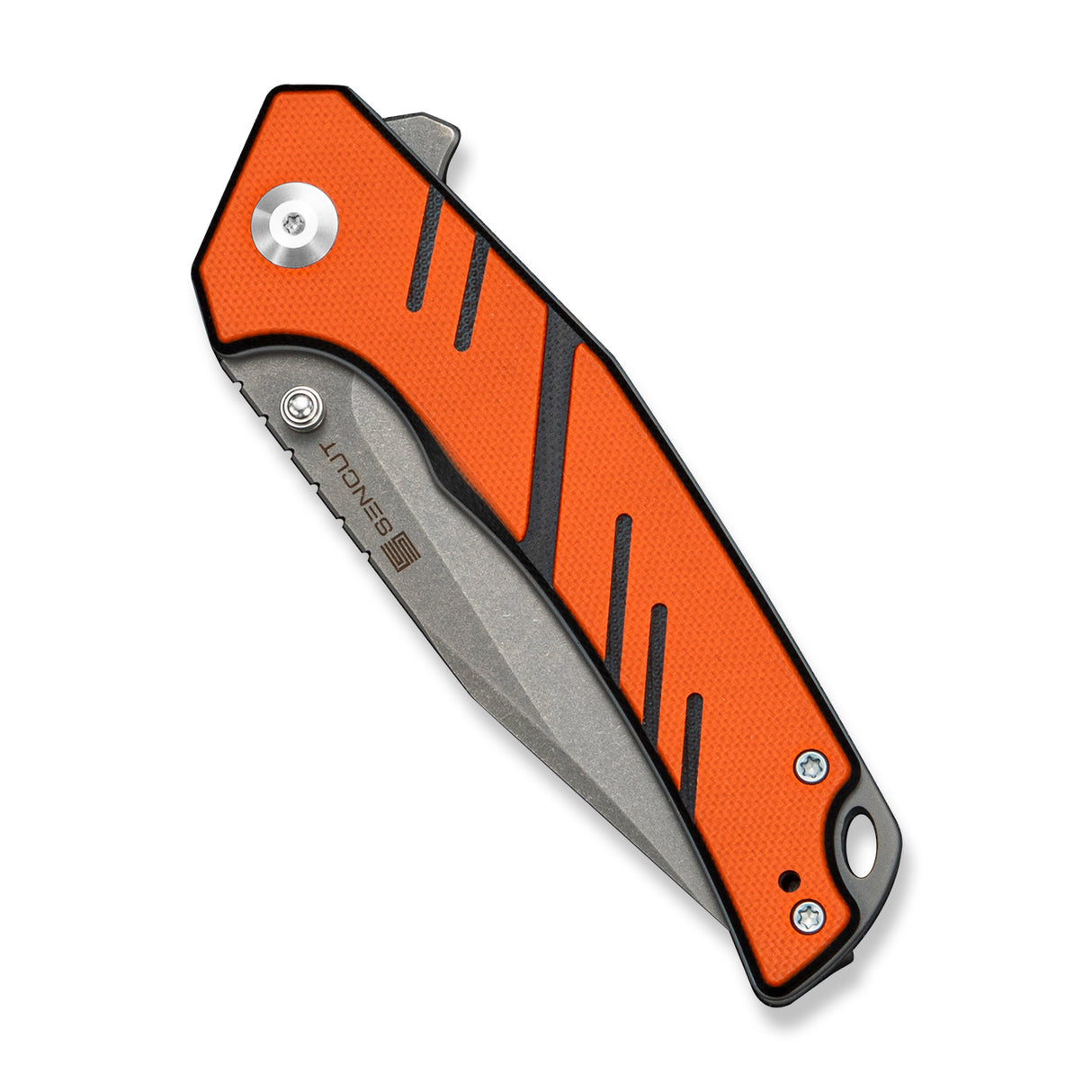 Quirk | Orange & Black G10 + Stonewash D2