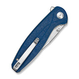 Vyrce | Blue Shredded G10 + Satin D2