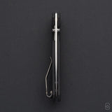 Neutron 2 | Jet Black Flat Textured G10 + Magnacut