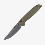 Maverick | Green G10 + Stonewash Magnacut