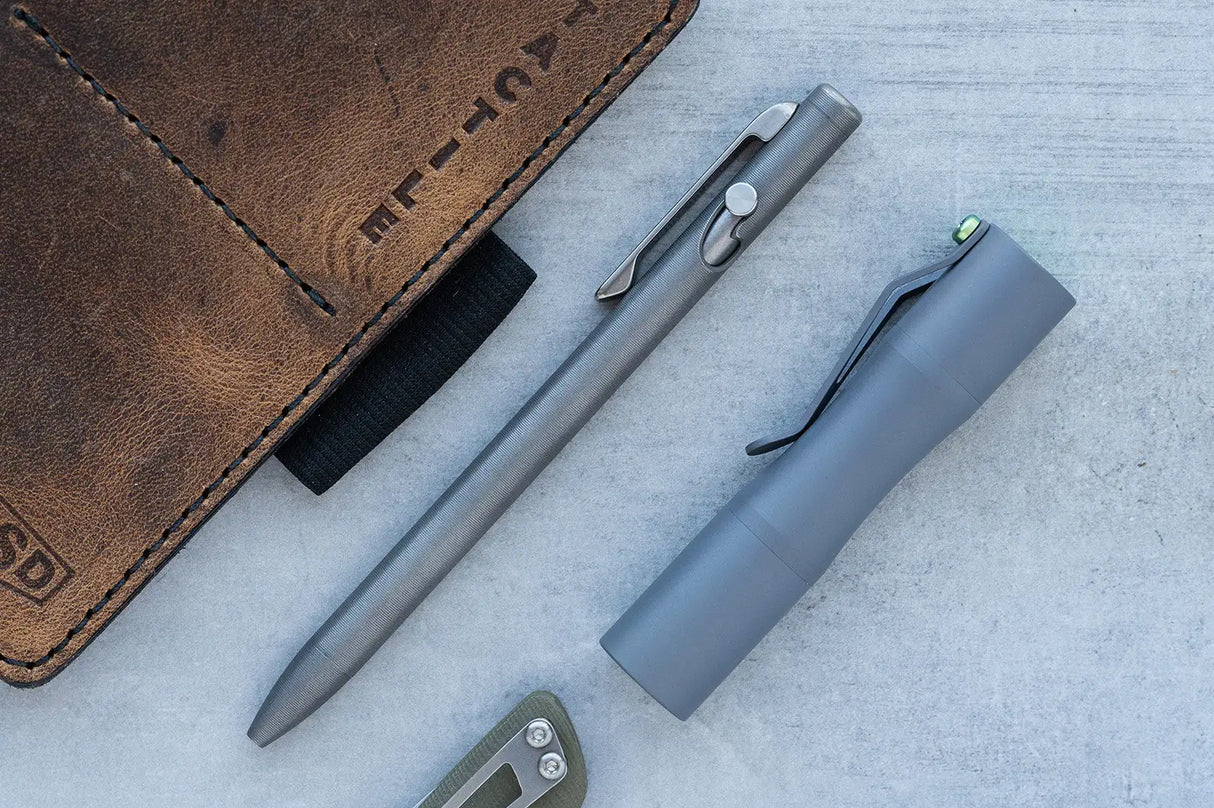 Stonewashed Slim Bolt Action Pen - Shop Series