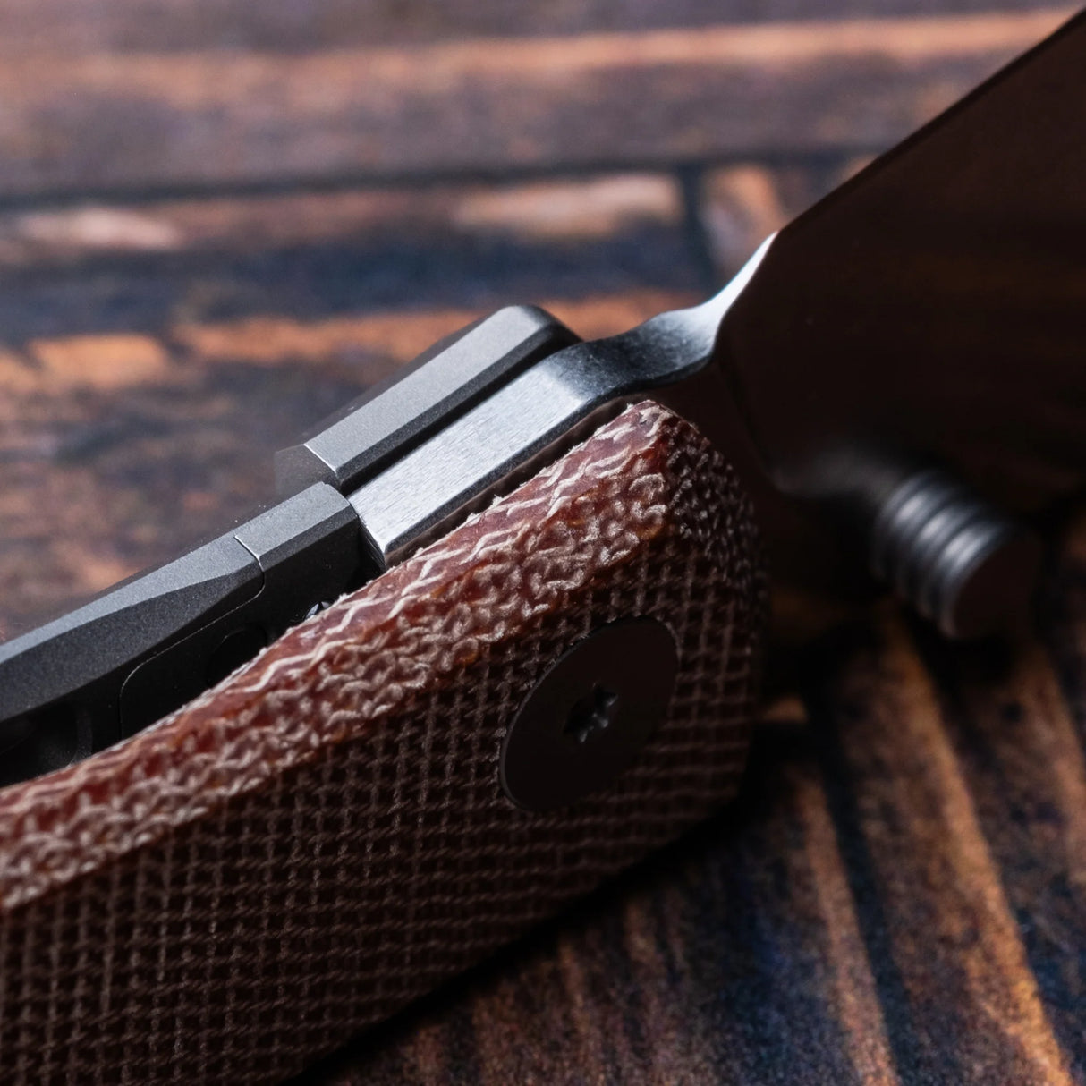 Urban EDC Baby Nessie - Brown Micarta