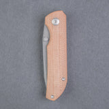 Urban EDC Micro Shrike - Brown Micarta