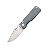 Aura Drop Point | Grey Aluminium + Dama