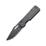 Aura Drop Point | Black Aluminium + Black PVD 14C28N