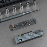 Vombat Handle Scales - Gulf Camo Carbon