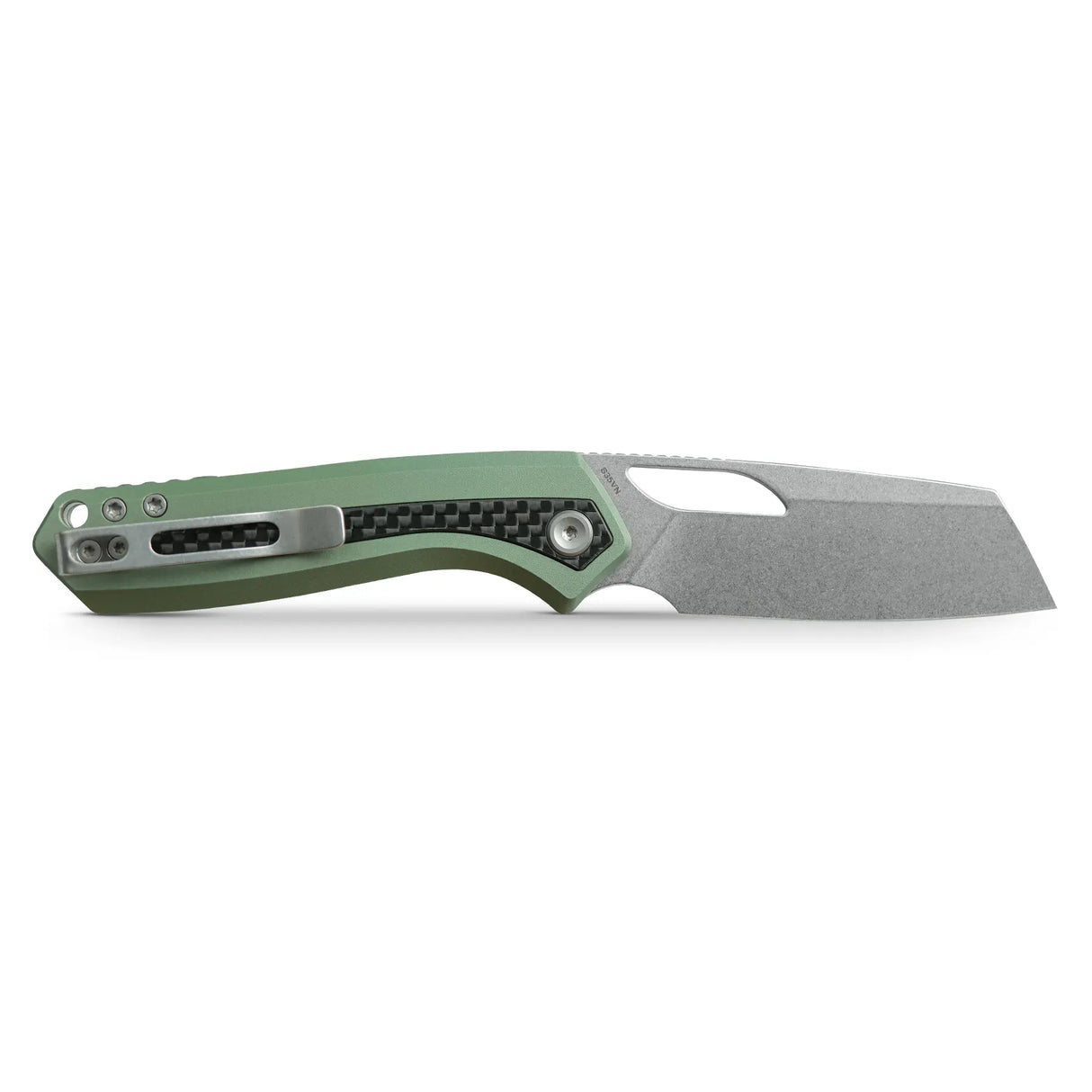 Kroc | Green Aluminium + Carbon Fibre - A1803