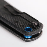 Porcupine | Black Micarta + Blackwash 14C28N - A2601