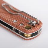 Porcupine | Natural Micarta + Satin 14C28N - A2604