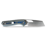 Kroc | Grey Aluminium + Ocean Micarta - A1801