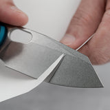 Ankylo | Black Aluminium + Stonewash 154CM