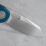 Ankylo | Blue Aluminium + Stonewash Elmax