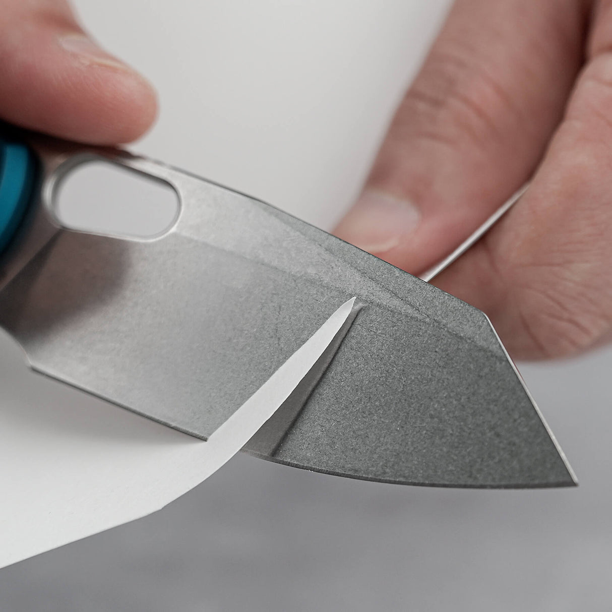 Ankylo | Blue Aluminium + Stonewash Elmax