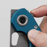 Ankylo | Blue Aluminium + Stonewash Elmax