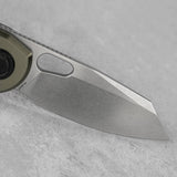 Ankylo | Olive Drab Aluminium + Stonewash Elmax
