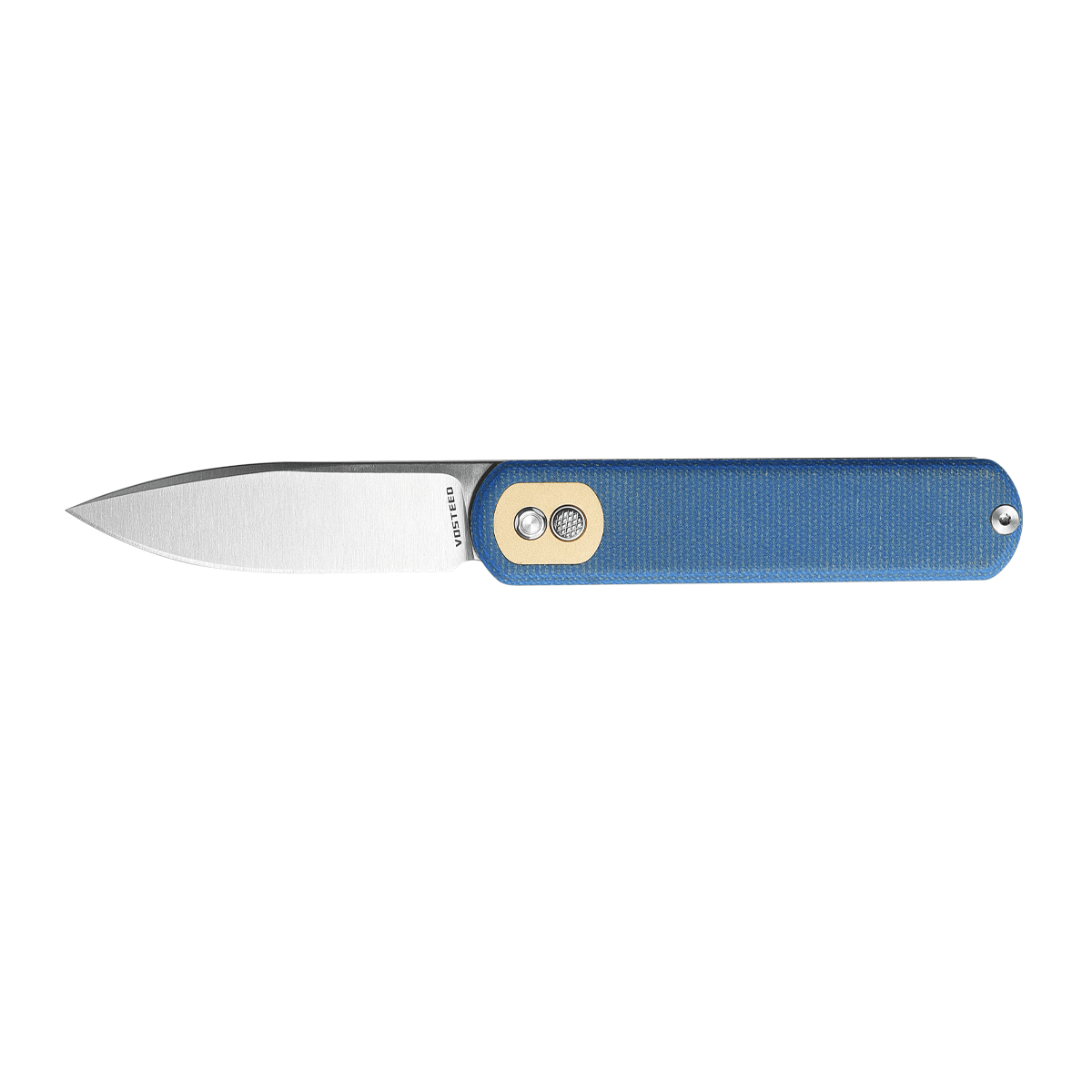 Corgi | Blue Micarta + Satin 14C28N