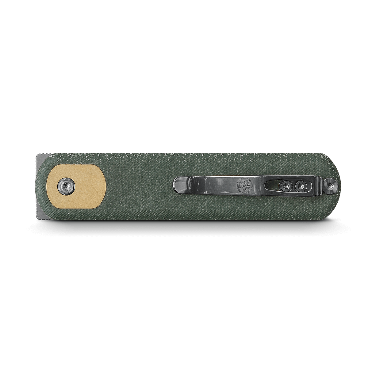 Corgi | Green Micarta + Stonewash 14C28N