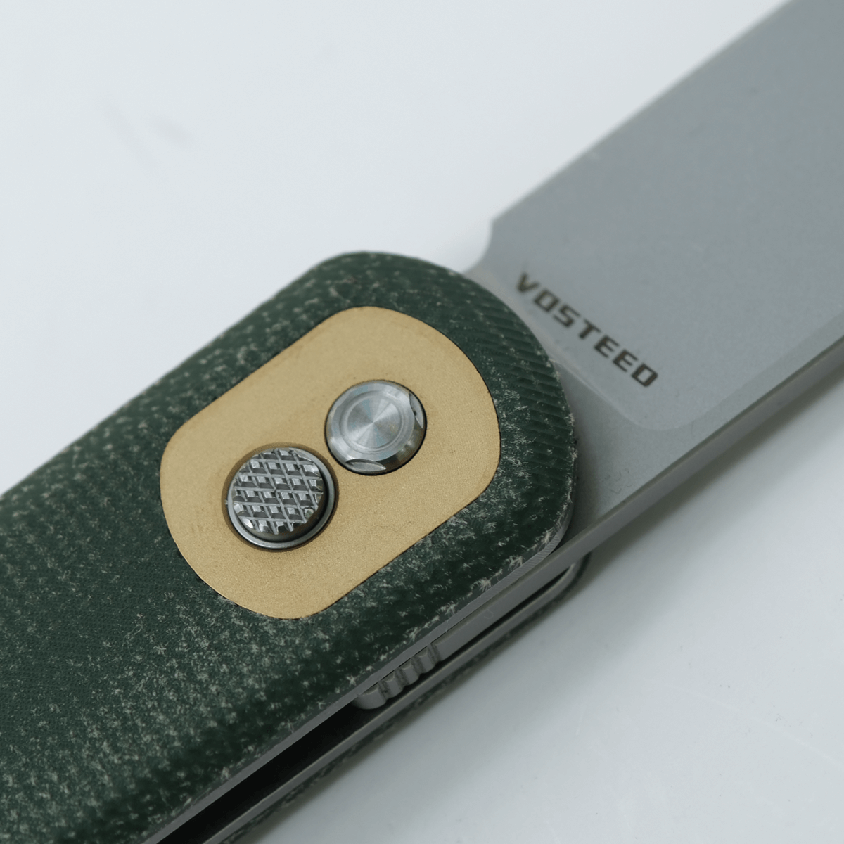 Corgi | Green Micarta + Stonewash 14C28N