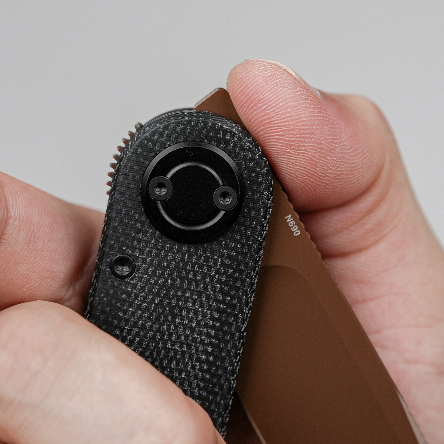 Corgi V 295 | Black Frag Micarta N690 - A3709