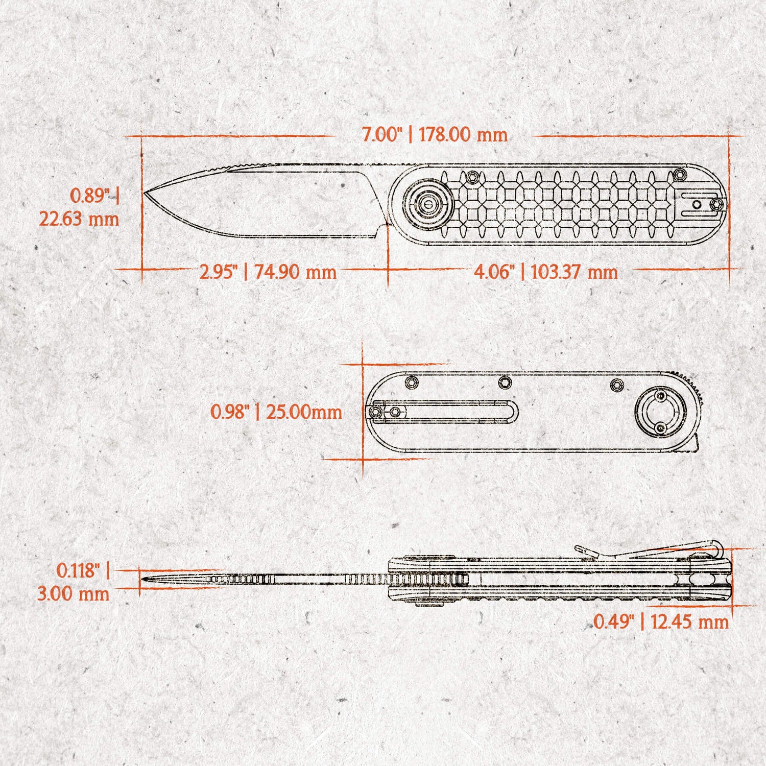 Corgi V 295 | Black Frag Micarta N690 - A3709