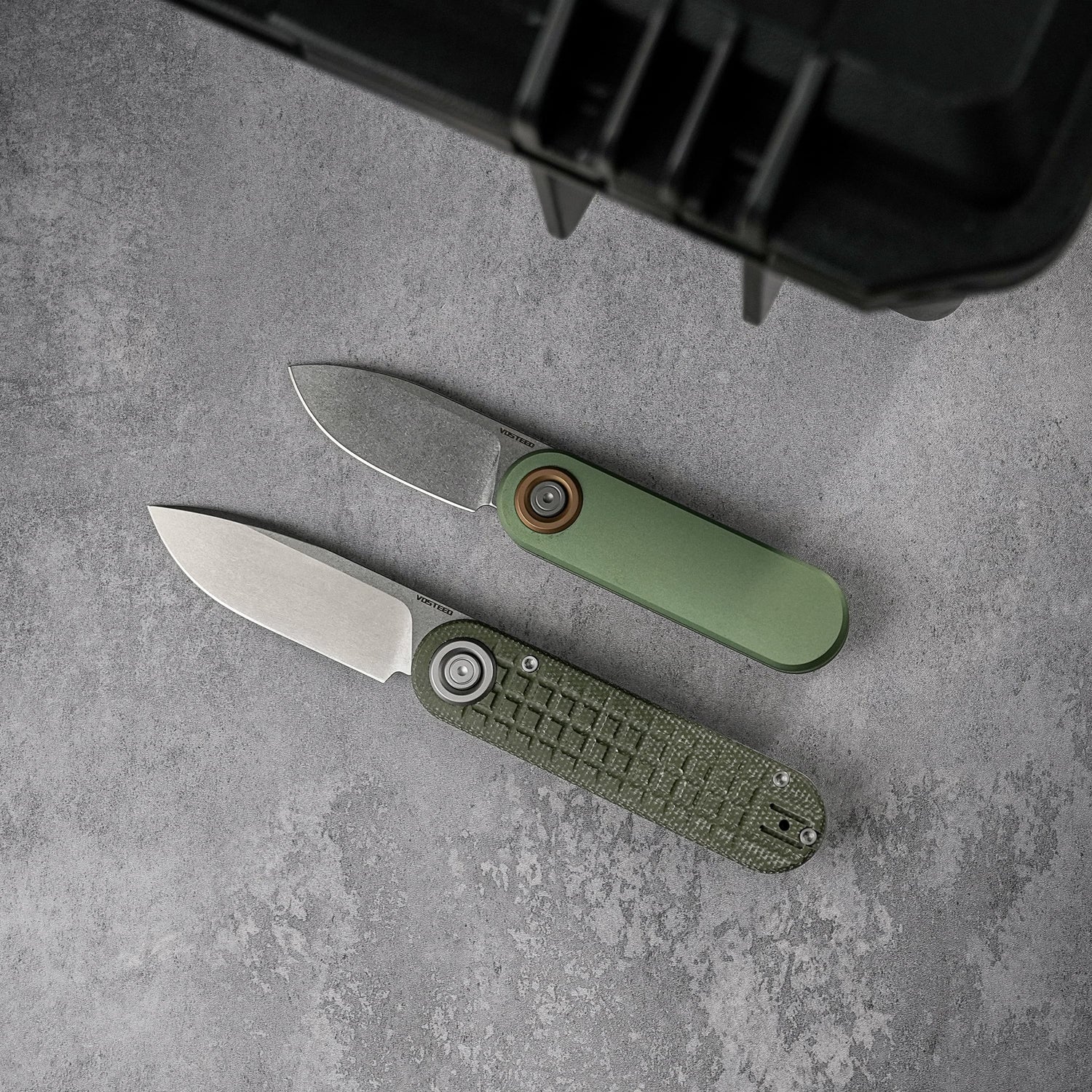 Corgi V 295 | Green Frag Micarta + N690 - A3710