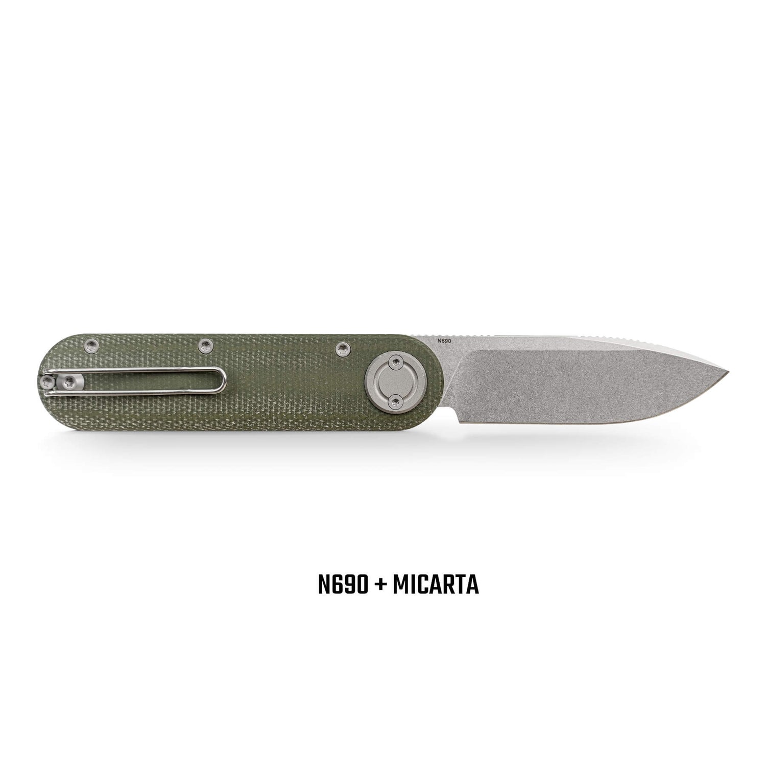 Corgi V 295 | Green Frag Micarta + N690 - A3710