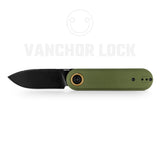 Corgi® V V | Green Aluminium + Blackwash 154CM - A5102