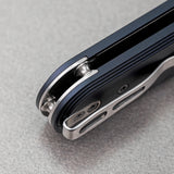 Corgi® V V | Dark Slate Blue Auminium + Satin 154CM - A5103