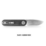 Corgi® V V | Carbon Fibre + Satin 154CM - A5104