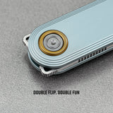 Corgi® V V | Macaron Blue Aluminum + Satin Nitro-V - A5110