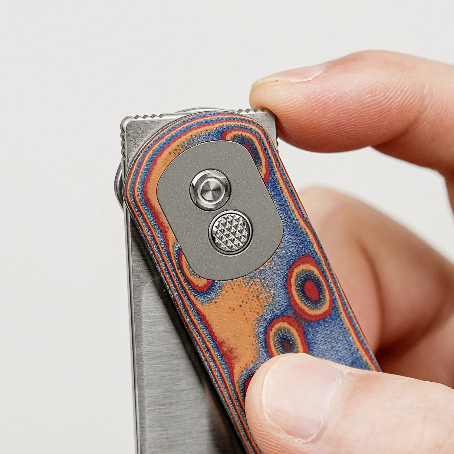 Corgi | Raindrop Micarta + 14C28N - A0734