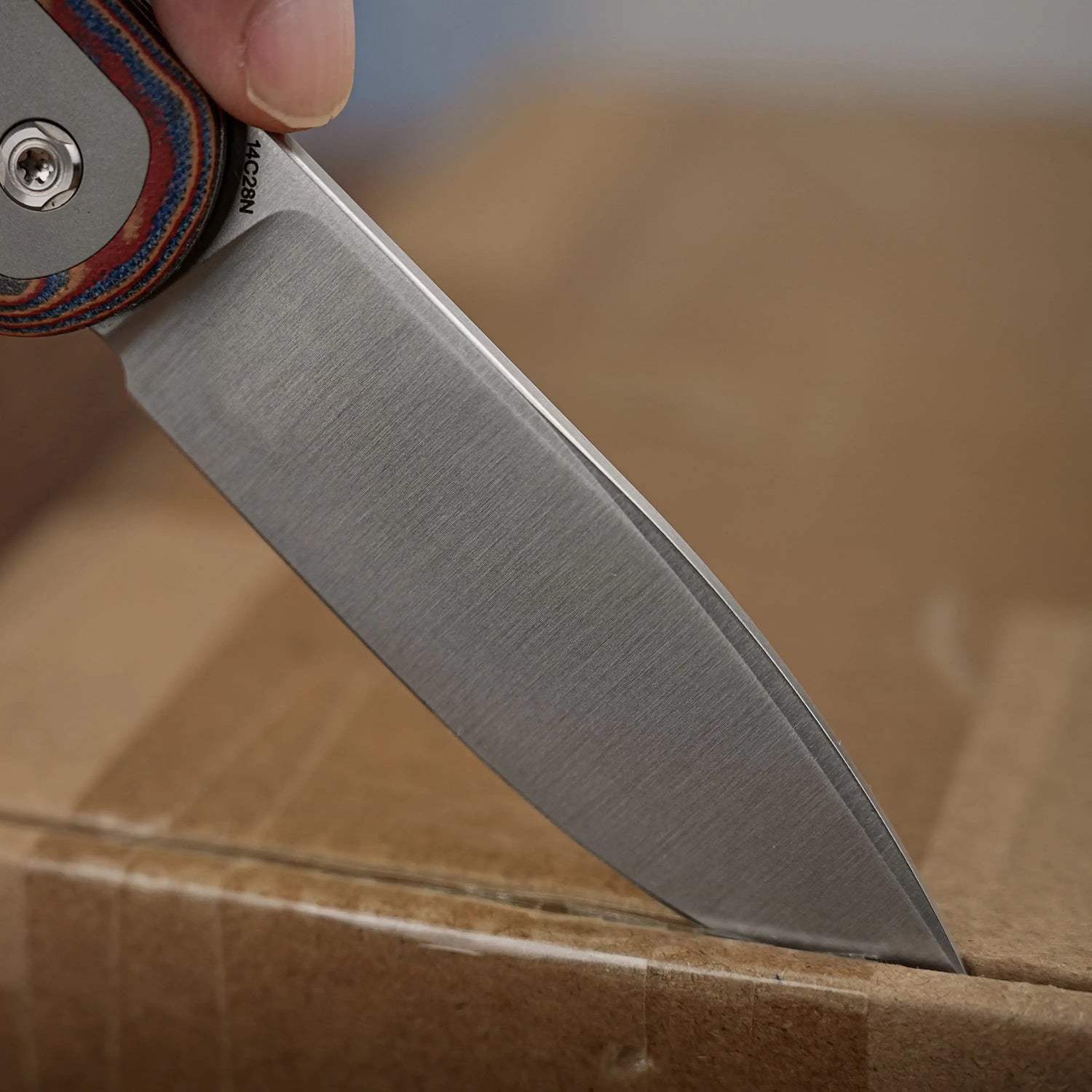 Corgi | Raindrop Micarta + 14C28N - A0734