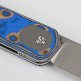 Corgi | Blue Ocean Micarta + 14C28N - A0733