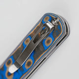Corgi | Blue Ocean Micarta + 14C28N - A0733