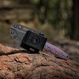 H-Back | Copper Raindrop Micarta + Nitro-V - D0406