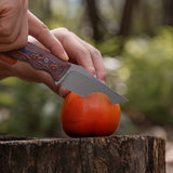 H-Back | Copper Raindrop Micarta + Nitro-V - D0406