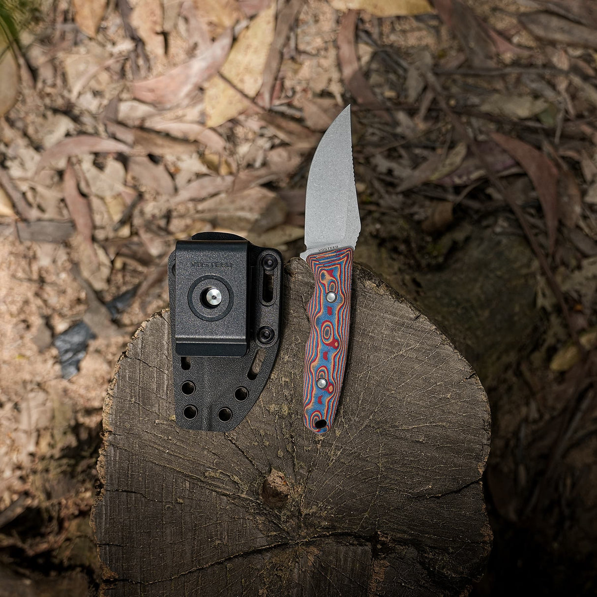 H-Back | Copper Raindrop Micarta + Nitro-V - D0406