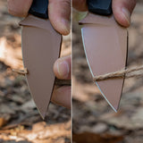 Inferno | Black G10 + Copper Dune 14C28N - D0801