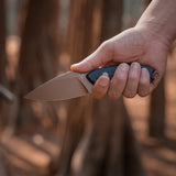 Inferno | Black G10 + Copper Dune 14C28N - D0801