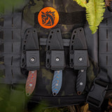 Inferno | Black G10 + Copper Dune 14C28N - D0801