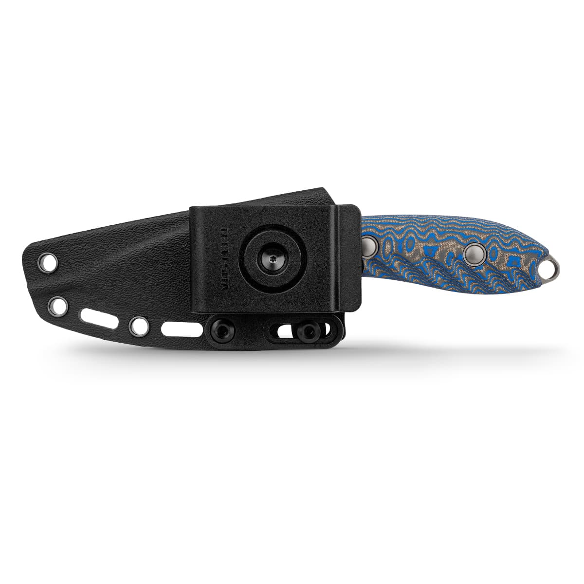 Inferno | Blue Ocean Micarta + Stonewash 14C28N - D0802