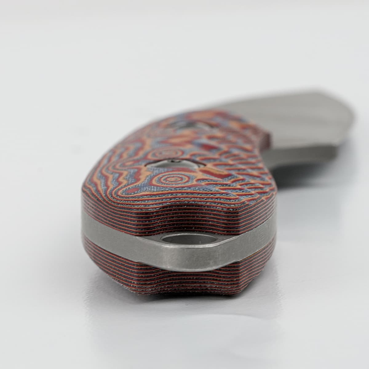 Inferno | Copper Raindrop Micarta + Stonewash 14C28N - D0803