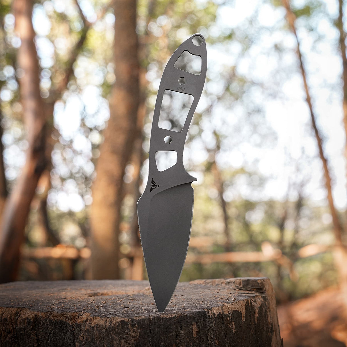 Inferno | Copper Raindrop Micarta + Stonewash 14C28N - D0803