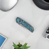 Marten | Blue Carbon Fibre + 154CM - A1609