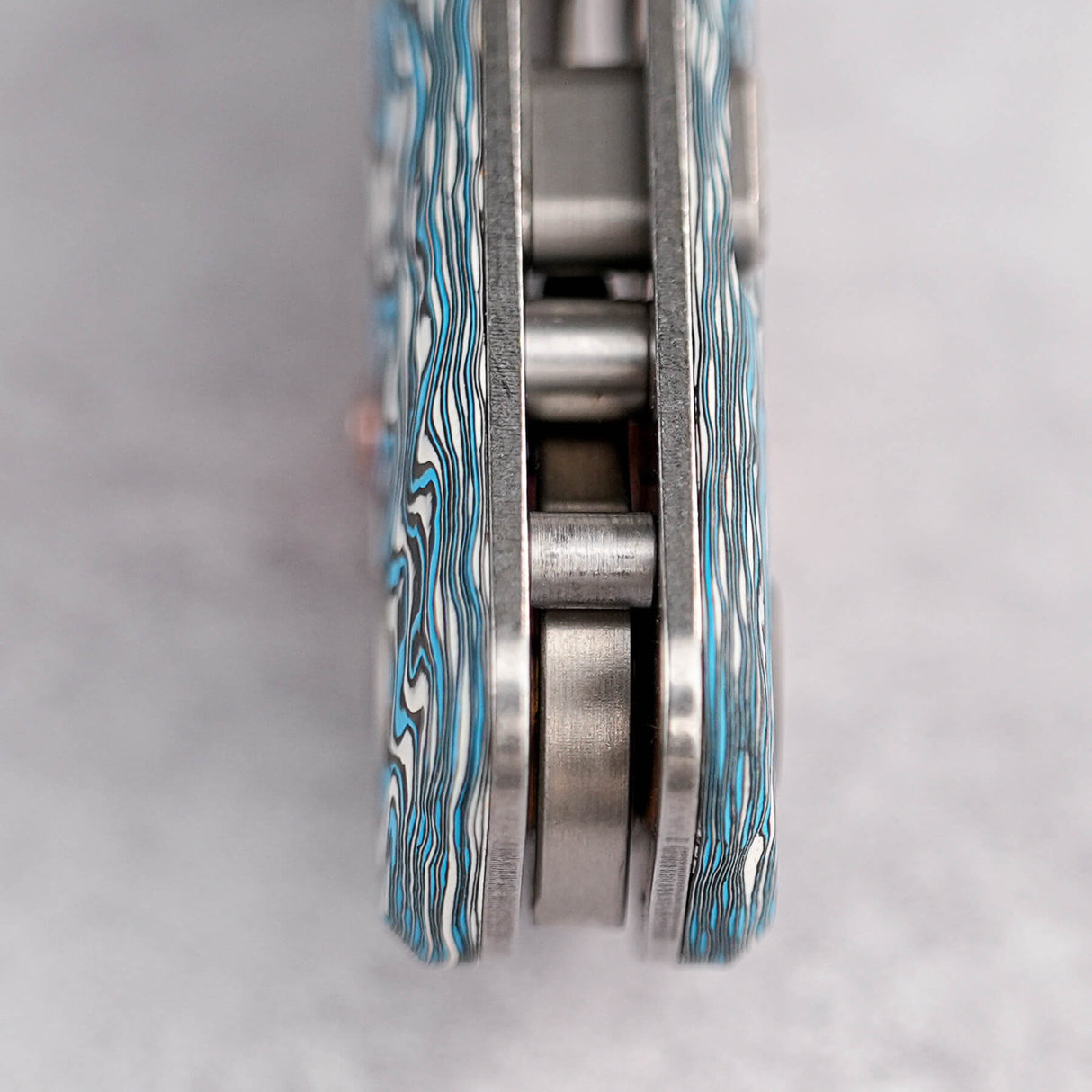 Marten | Blue Carbon Fibre + 154CM - A1609