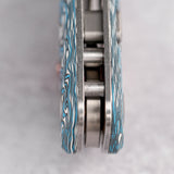 Marten | Blue Carbon Fibre + 154CM - A1609