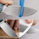 Marten | Blue Carbon Fibre + 154CM - A1609